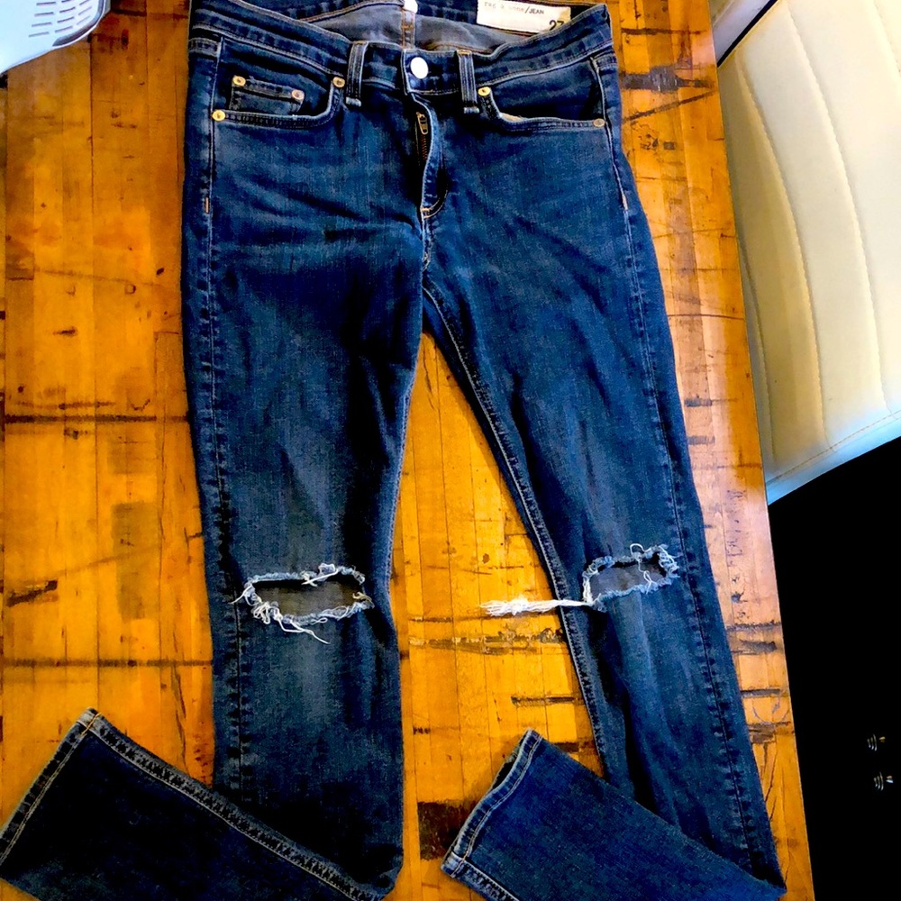 Rag n bone skinny jeans 27 EUC